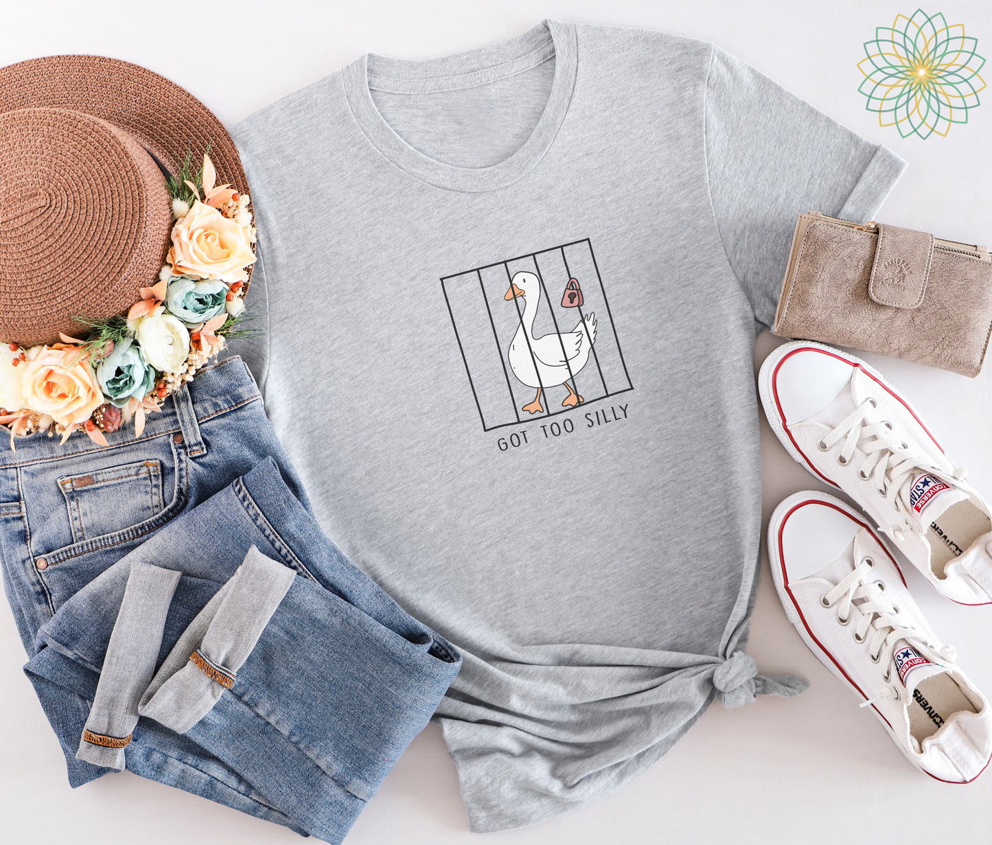 Goose Got Too Silly Fun Soft Style T-Shirt