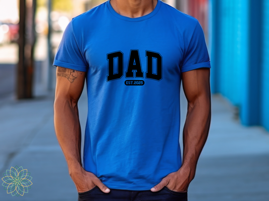 New Father / New Dad mens Softstyle Tshirt