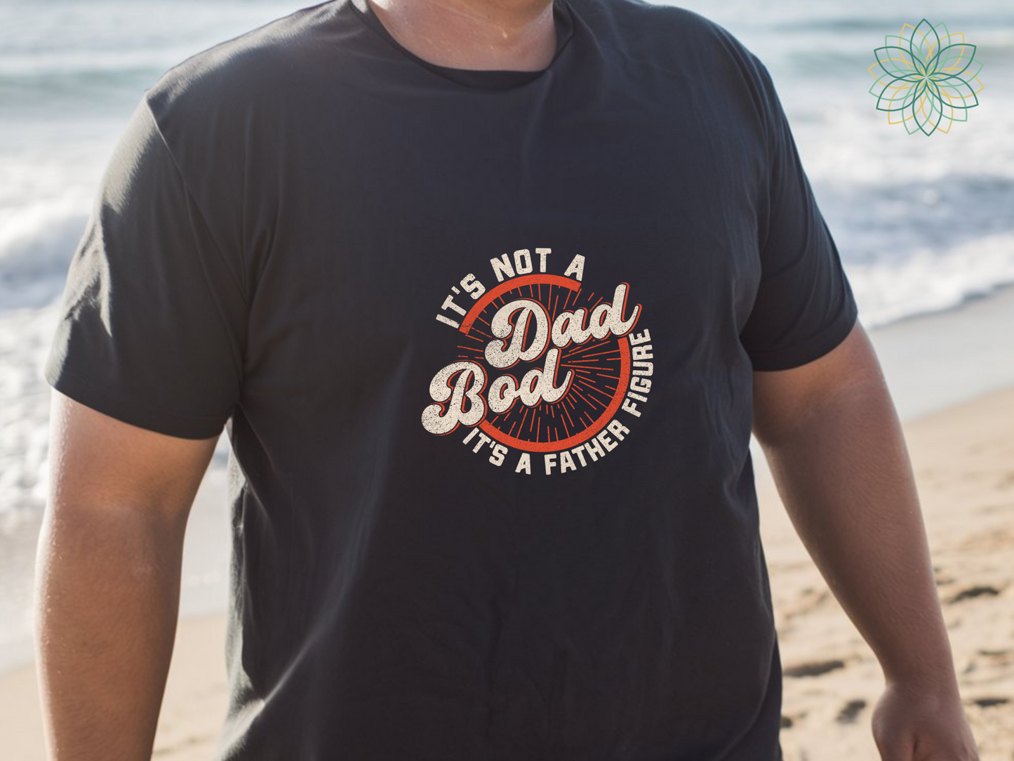 Dad Bod / Father Figure mens Funny Softstyle Tshirt