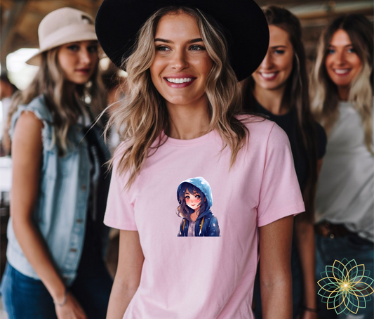 Kawaii Girl T-Shirt - Unisex Softstyle