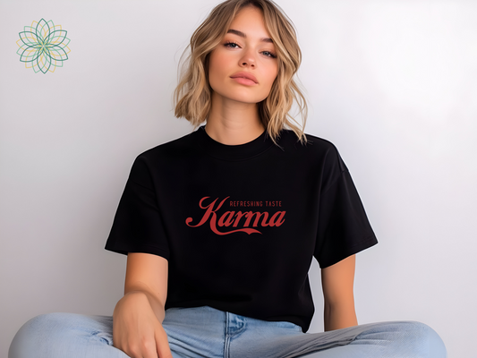 Karma Softstyle T-Shirt - Positive Vibes Tee