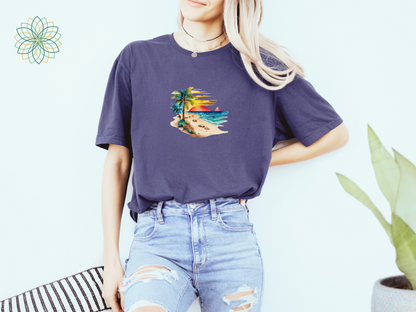 Dreamy Beach Vacation Softstyle Tshirt