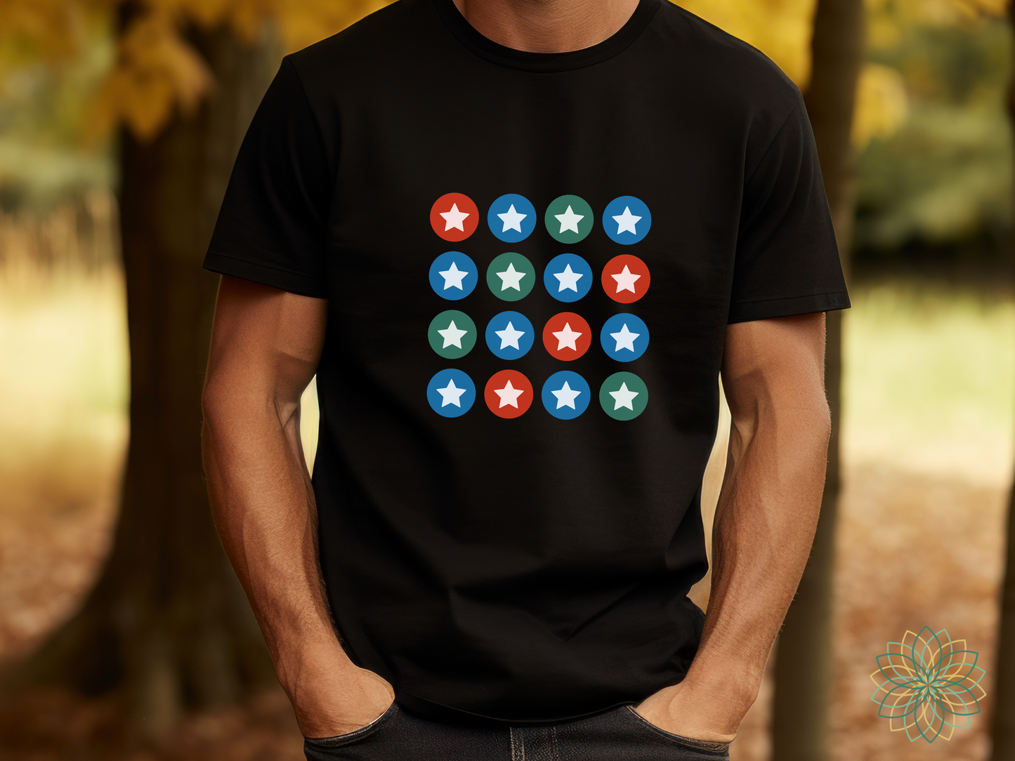 Stars T-Shirt - Cosmic Design