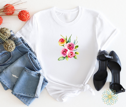 Antique Roses Softstyle T-Shirt