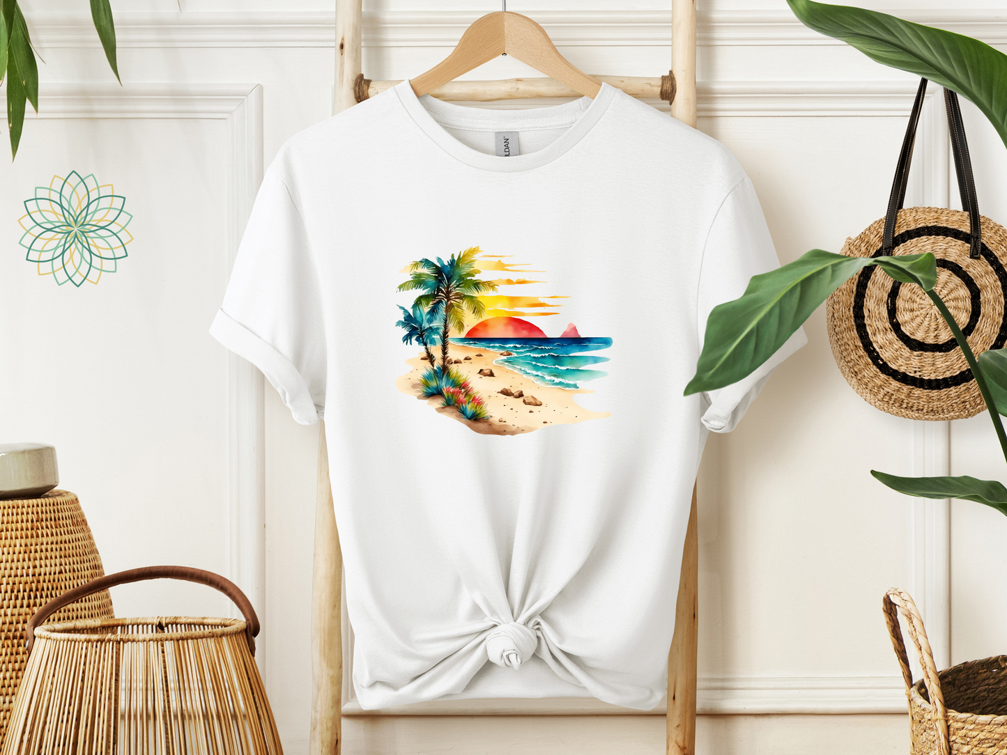 Dreamy Beach Vacation Softstyle Tshirt