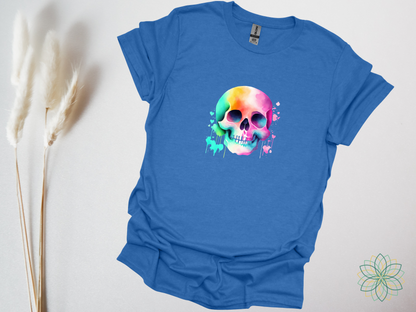 Funky Skull T-Shirt - Unisex Softstyle T-Shirt