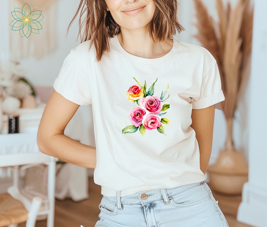 Antique Roses Softstyle T-Shirt