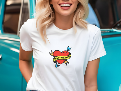 Heartbreaker Tattoo Softstyle T-Shirt