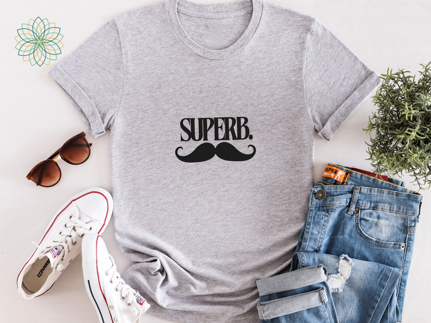 Superb Moustache T-Shirt