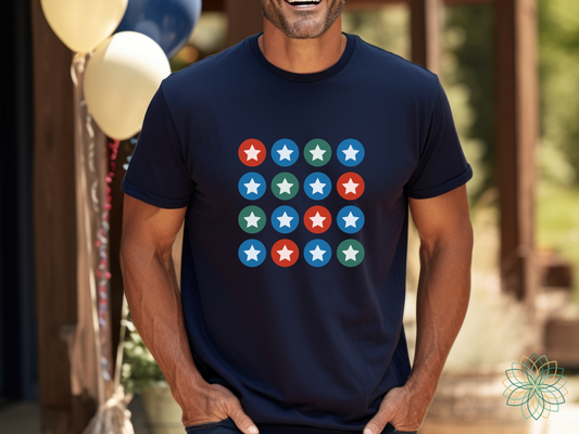 Stars T-Shirt - Cosmic Design