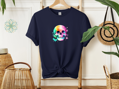 Funky Skull T-Shirt - Unisex Softstyle T-Shirt