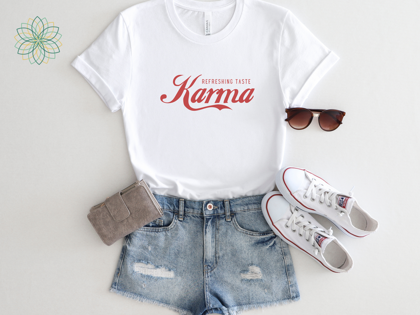 Karma Softstyle T-Shirt - Positive Vibes Tee
