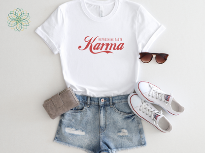 Karma Softstyle T-Shirt - Positive Vibes Tee