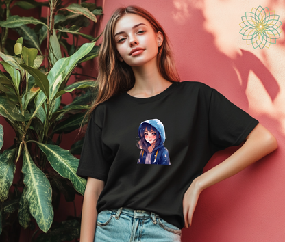 Kawaii Girl T-Shirt - Unisex Softstyle