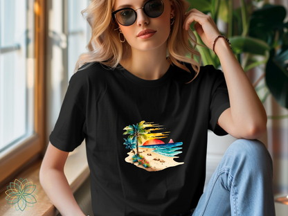 Dreamy Beach Vacation Softstyle Tshirt