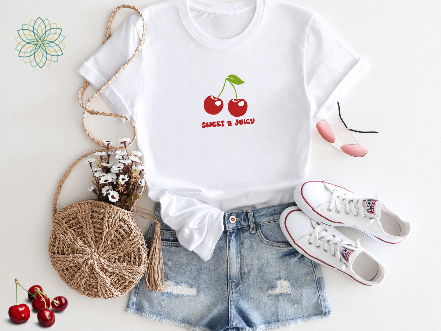Cherry Softstyle T-Shirt