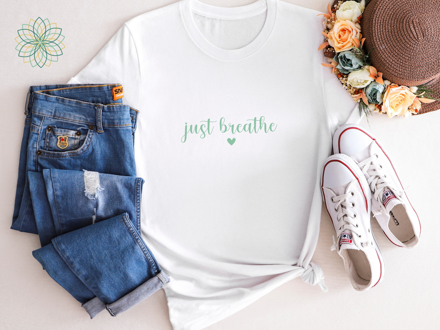 Just Breathe Softstyle Tshirt