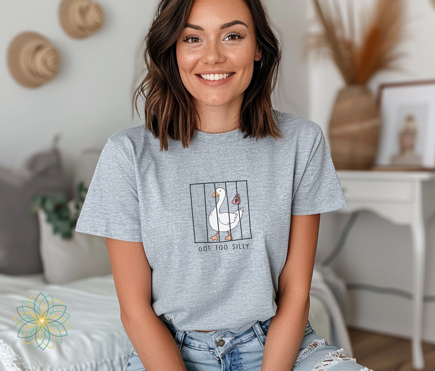 Goose Got Too Silly Fun Soft Style T-Shirt