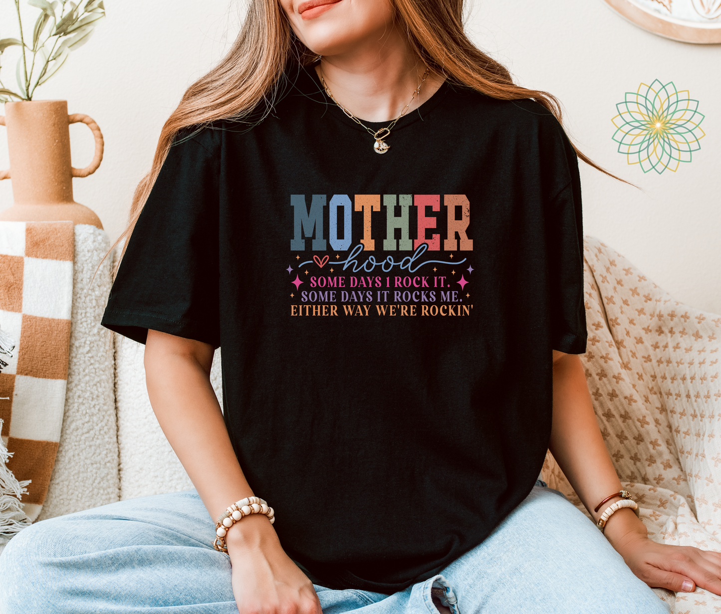 Motherhood Mom Softstyle Tshirt