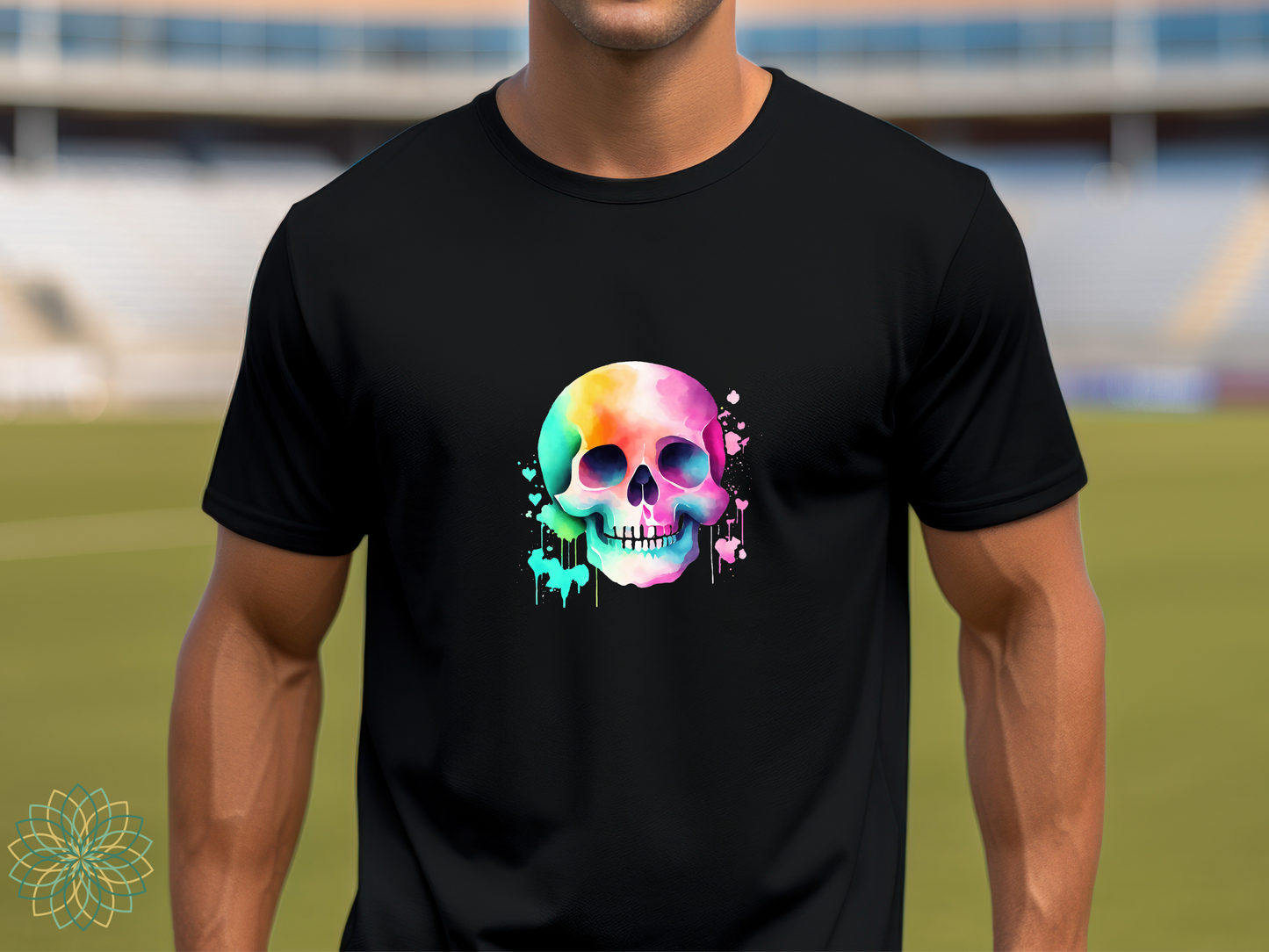 Funky Skull T-Shirt - Unisex Softstyle T-Shirt