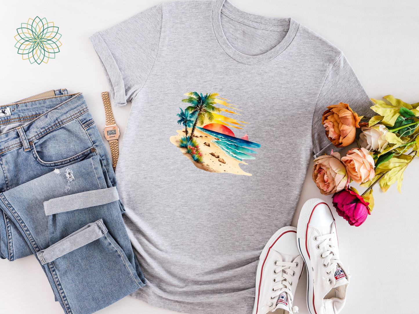 Dreamy Beach Vacation Softstyle Tshirt