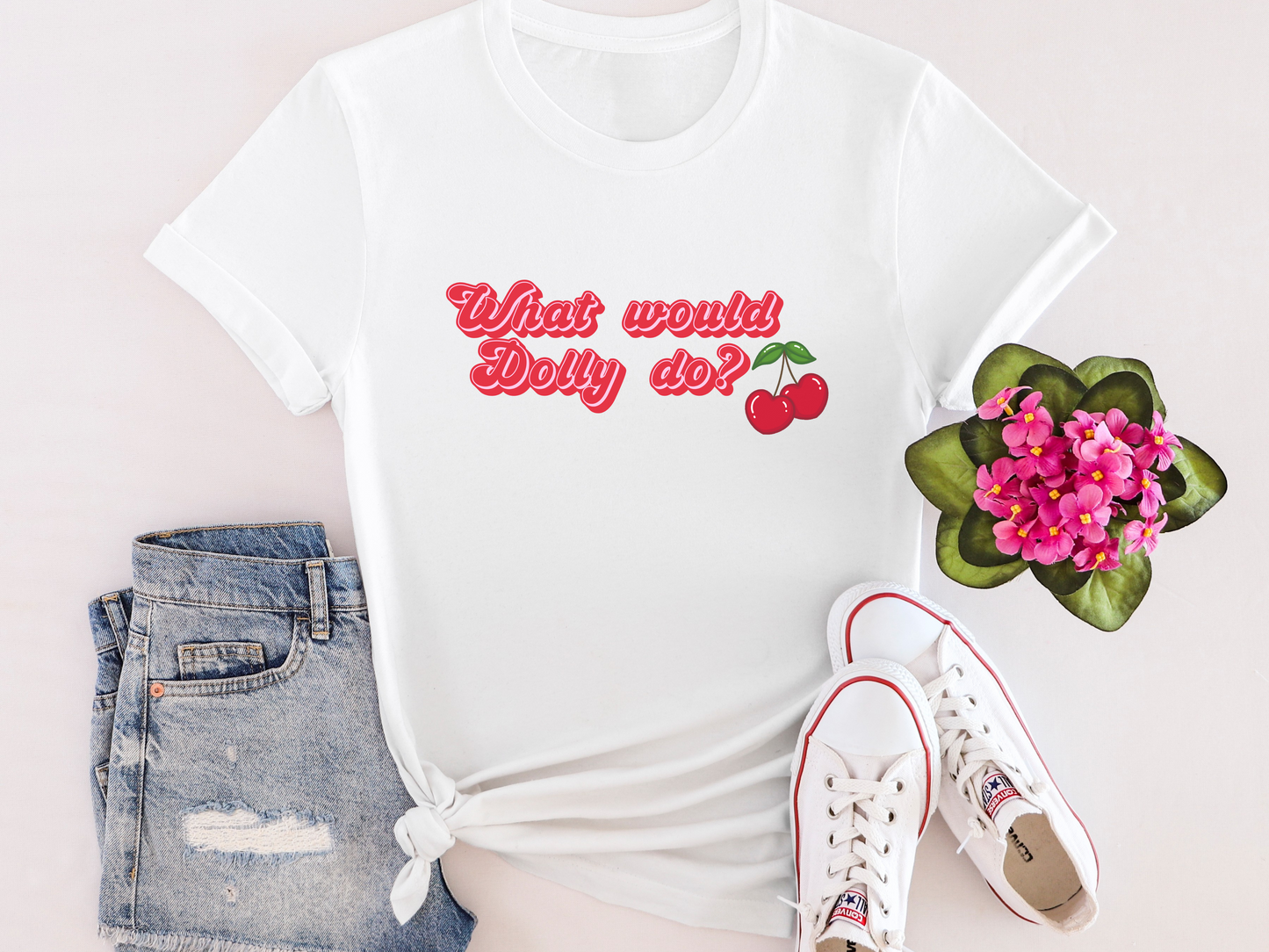 What Would Dolly Do?  Softstyle T-Shirt