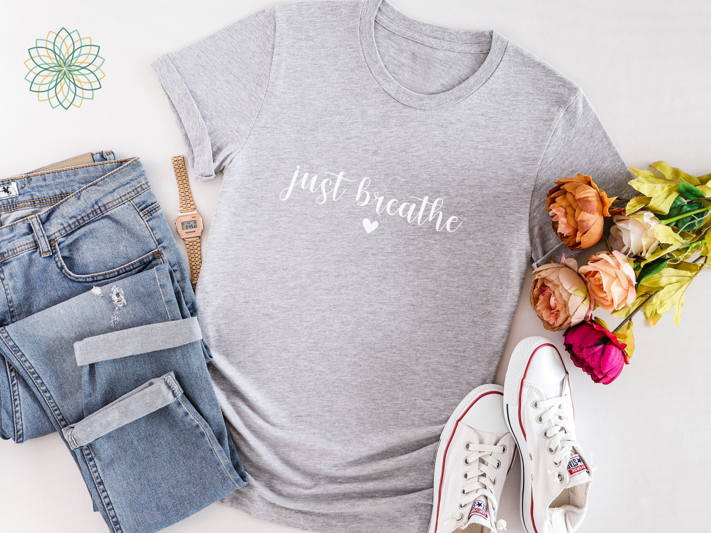 Just Breathe Softstyle Tshirt