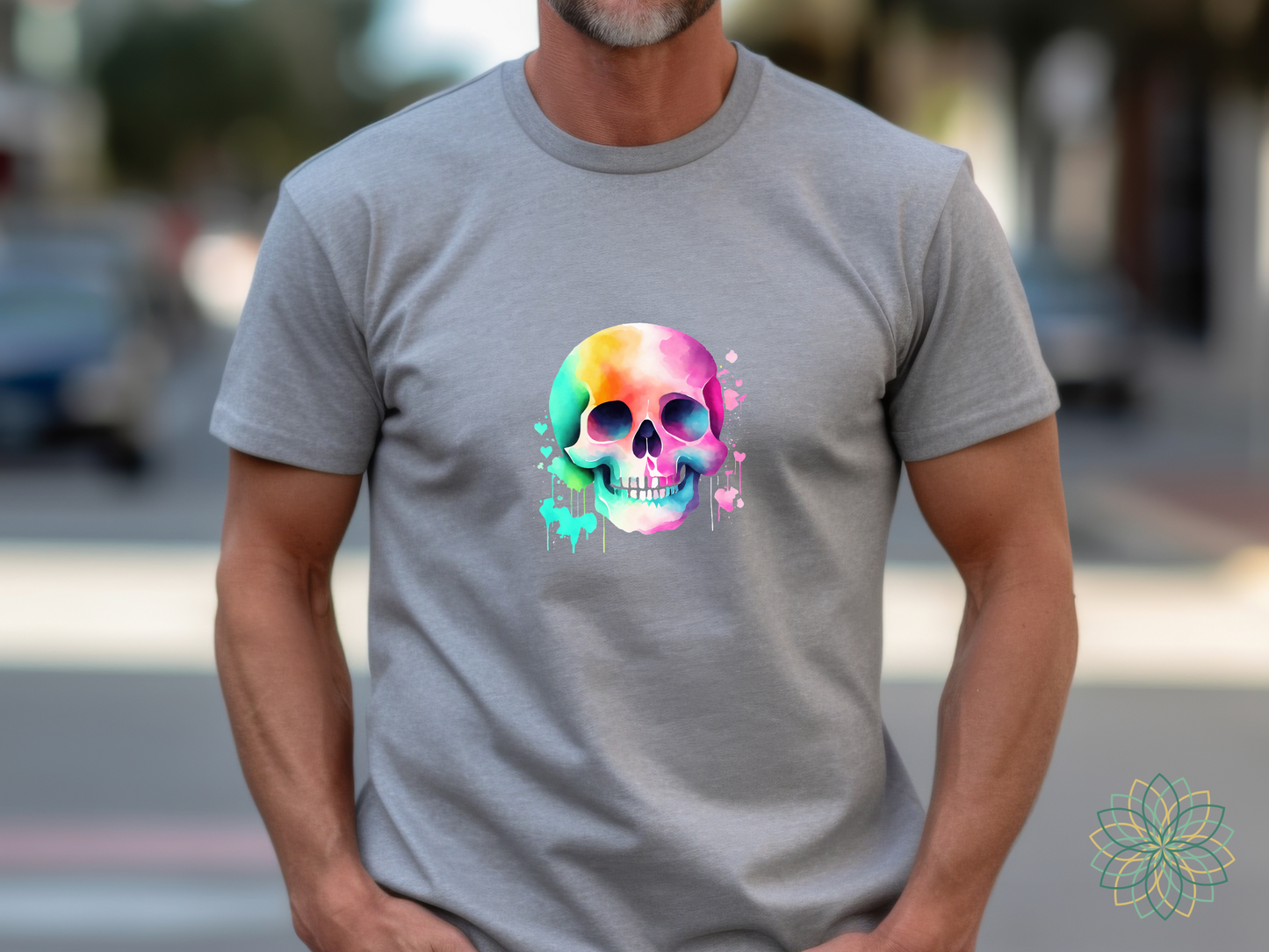 Funky Skull T-Shirt - Unisex Softstyle T-Shirt
