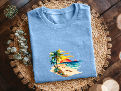 Dreamy Beach Vacation Softstyle Tshirt