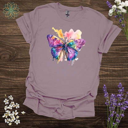 Painted Butterfly Softstyle Tshirt