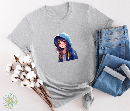 Kawaii Girl T-Shirt - Unisex Softstyle