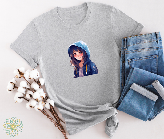 Kawaii Girl T-Shirt - Unisex Softstyle